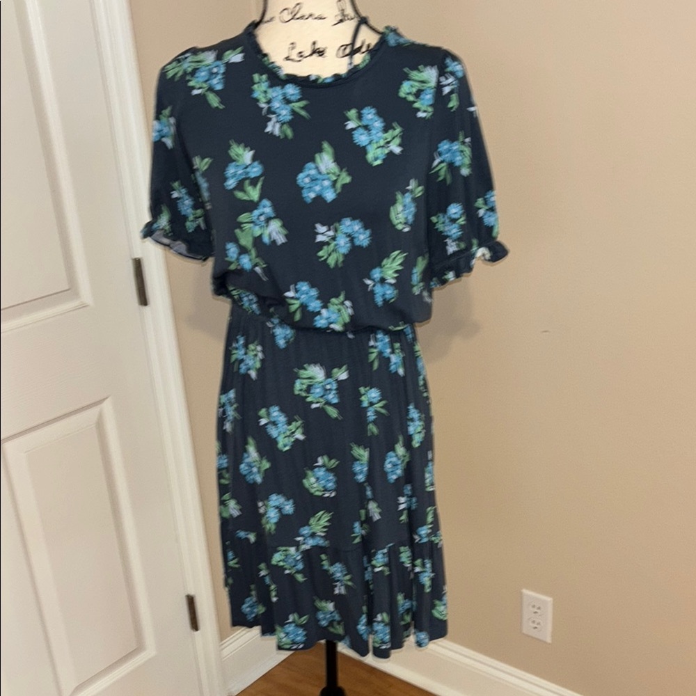 Floral Print Dress Loft